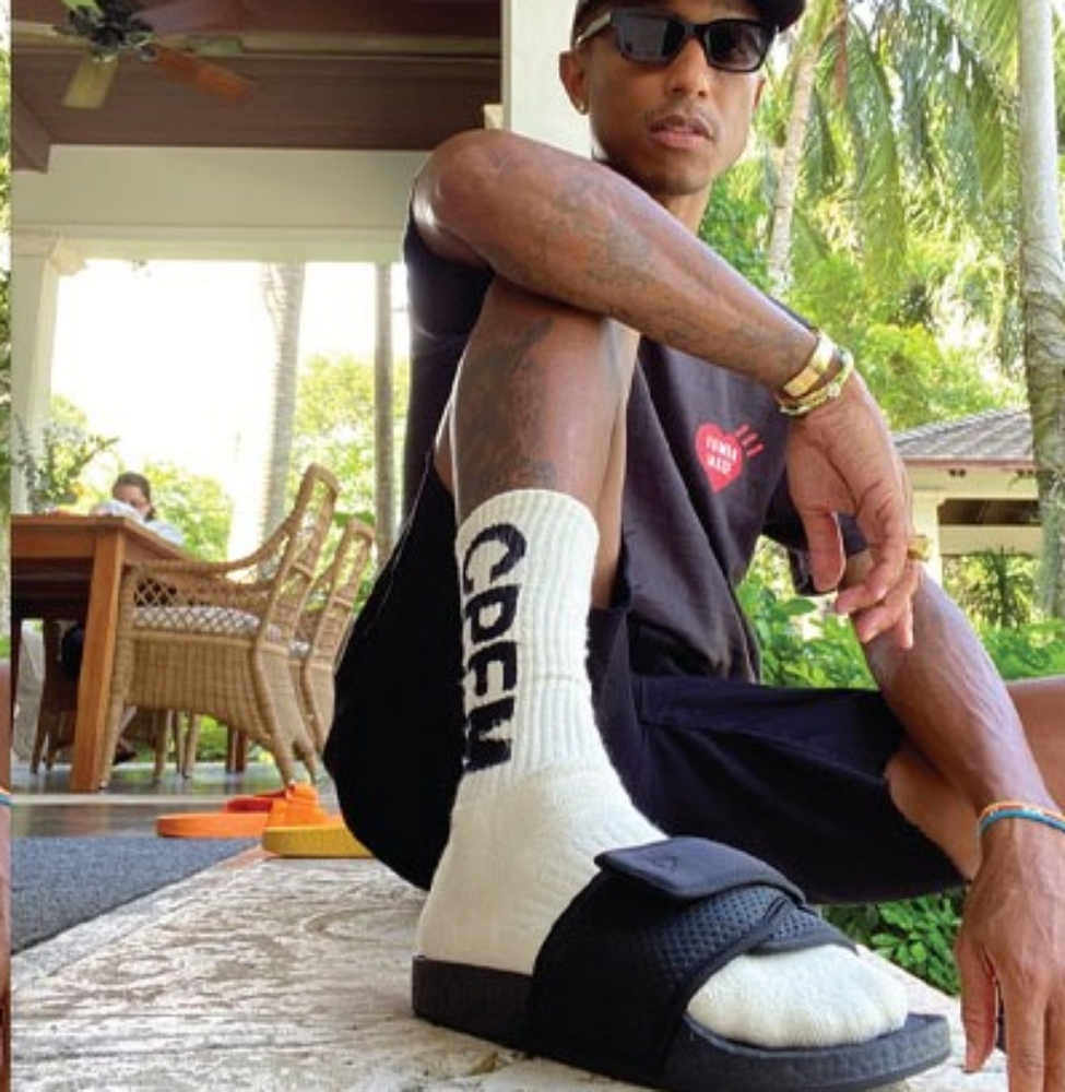 NWT Adidas Originals X Pharrell Williams Chancletas HU BOOST Slides